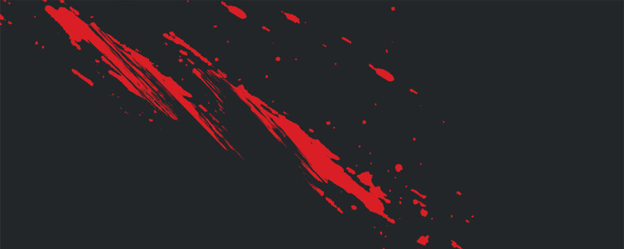 An abstract background template featuring a red and black color contrast  designed for business use. It sports a tech-inspired style accented with paint splashes  making it suitable 