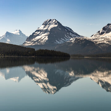 Bow Lake in Banff National Park, Alberta, Canada