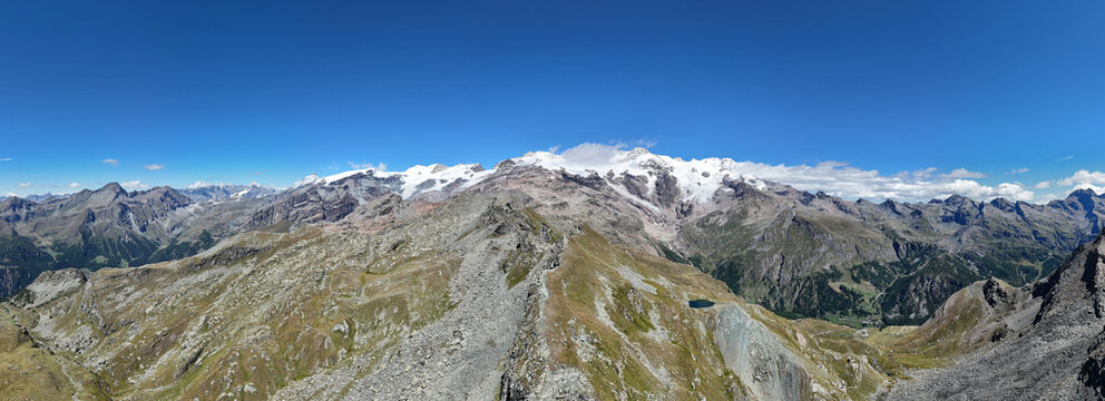 I Laghi  del Saler a Gressoney dal colle del Rothorn