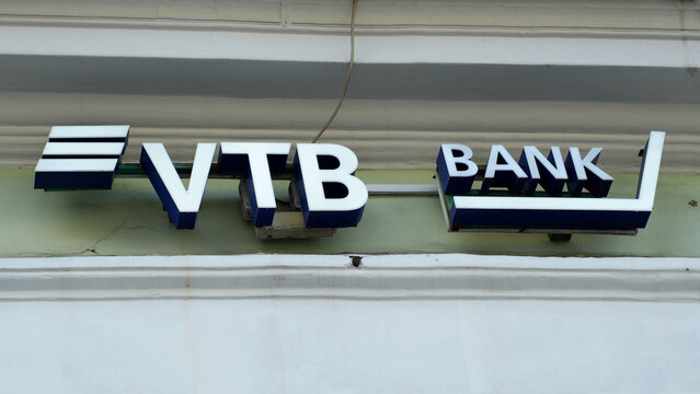 VTB Bank sign on building facade
