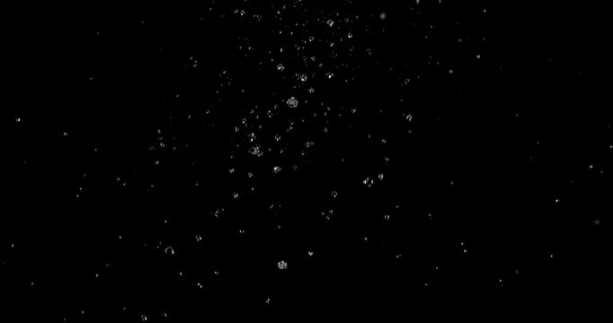 Realistic motion blurred rain streaks falling on a black background creating a natural weather VFX overlay ideal for compositing visual effects digital artwork atmospheric scenes and graphic design