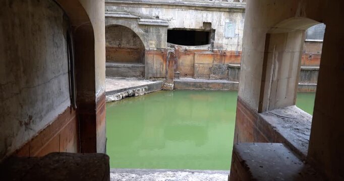 Roman Baths in Bath, England