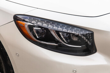 Vehicle Headlight © Sage