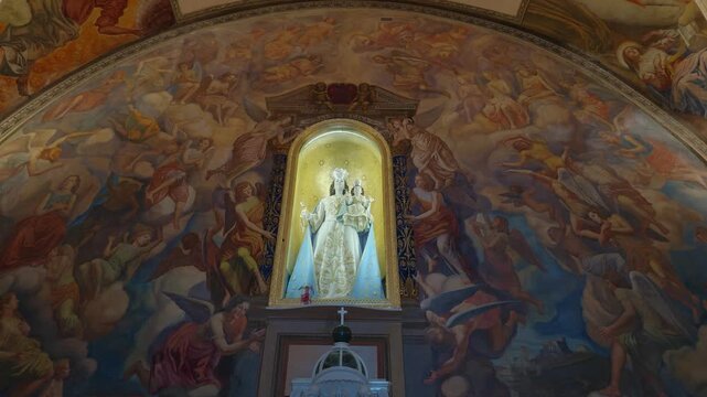Campobasso, Church of Santa Maria Maggiore or Sanctuary of Maria Santissima del Monte.