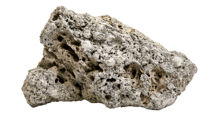 Porous grey volcanic pumice stone with rough textured surface © Matthias