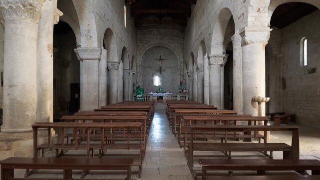 Petrella Tifernina, Molise. Church of San Giorgio Martire