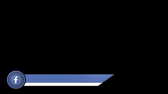 Facebook Lower Thirds with Alpha Channel