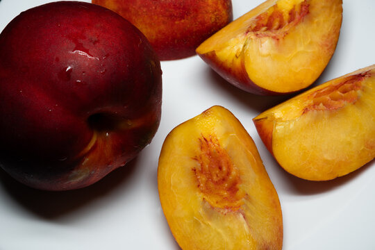 The nectarine peach (commonly called a nectarine)