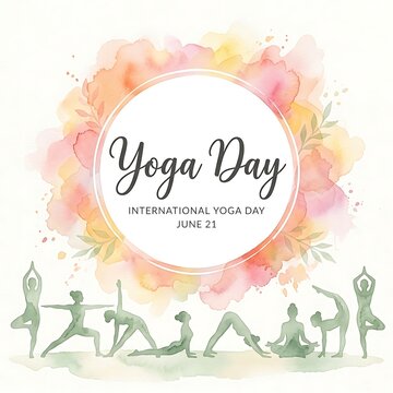 Celebrating international yoga day promoting wellness harmony and inner peace through ancient practices