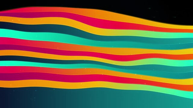 Vibrant abstract motion blur colorful waves dynamic background