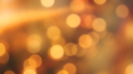 Fototapeta premium A warm and inviting thanksgiving atmosphere is created with a beautiful blurred background of golden and amber hues evoking feelings of gratitude and togetherness
