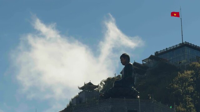 Vietnam Sapa Fansipan mountain buddha