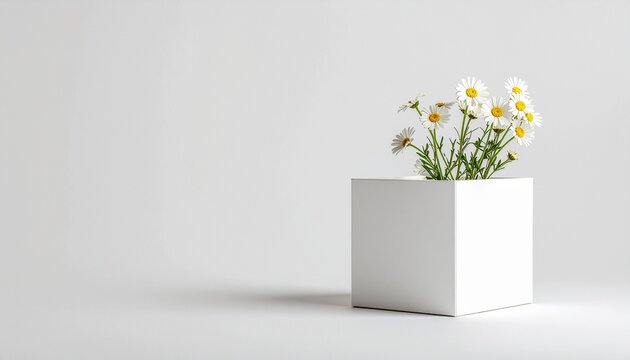 白い花