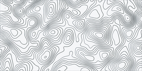 Minimal area topography spiral line white background. landscape black line wireframe location diagram world map texture design.   © MOHAMMAD