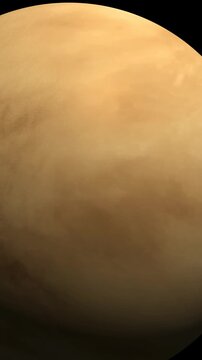  Venus planet animation with background