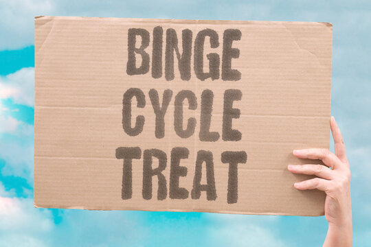 "Binge cycle treat" Evidence-based protocols stop overeating loops. BINGE. CYCLE. TREATMENT. STOP. THERAPY.