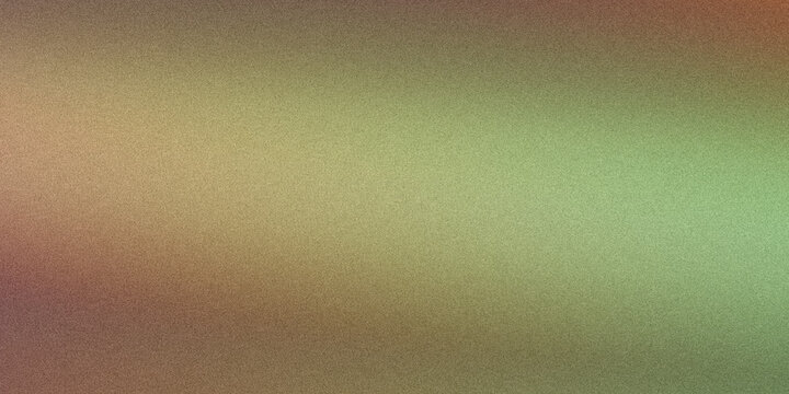 Grainy gradient background with earthy green and brown tones. Soft textured blur texture. Abstract organic color field for web design.