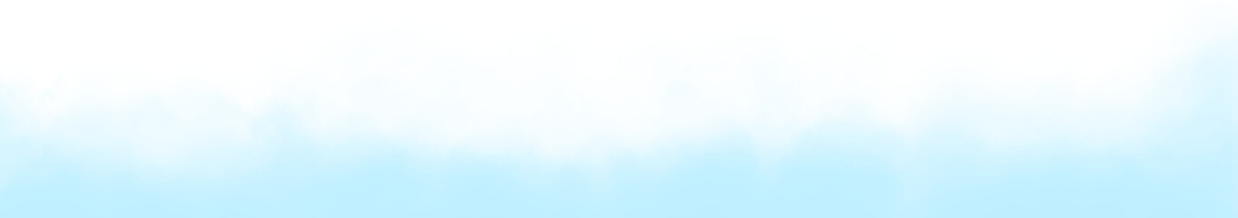 Obraz premium Realistic Light Blue Smoke Overlay and Vapor Cloud Isolated on Transparent Background