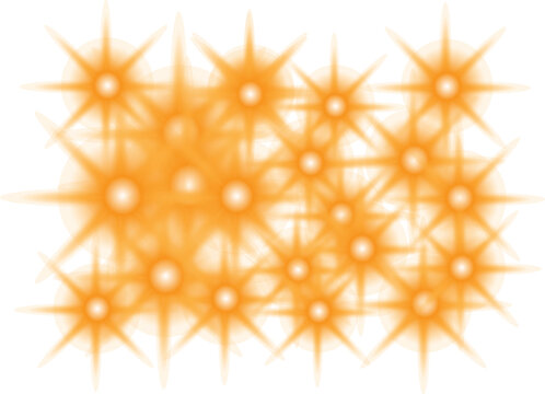 Golden yellow glowing light spiral with a glittering wavy trail and bright luminous effects, isolated on a transparent background. Perfect for decorative overlays, special effects, celebrations, luxur