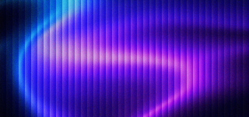 Fototapeta premium Abstract neon blue and purple light background with vertical lines. Futuristic glowing wave texture for technology banners. Vibrant ultraviolet gradient pattern for digital gaming wallpaper.
