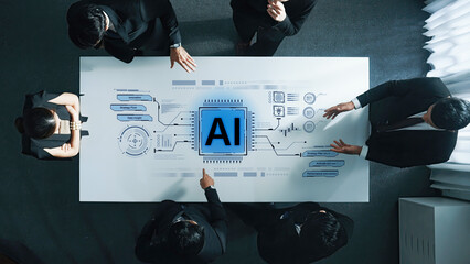 An AI-driven dashboard for business strategy and innovation. The platform provides data insights...