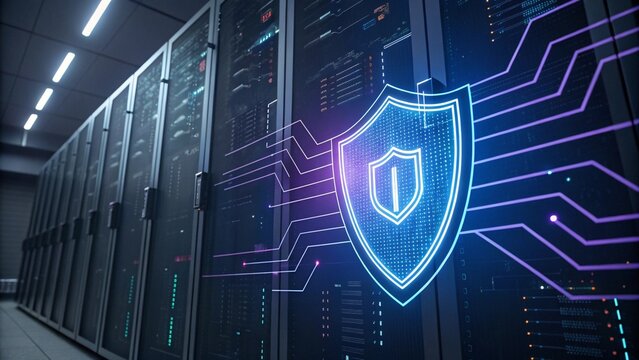 Data center network security concept