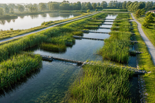 Constructed Wetland Using Plants and Natural Processes for Water Treatment