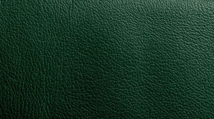 Obraz premium The emerald green leather texture displays a fine grain and rich saturation, providing a luxurious backdrop for design uses.