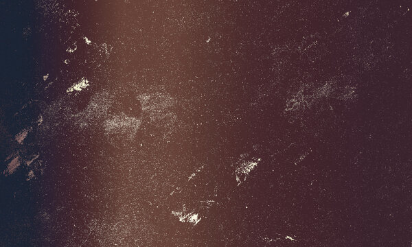 Dark brown and blue gradient grunge background with distressed texture and vintage film grain effect Background