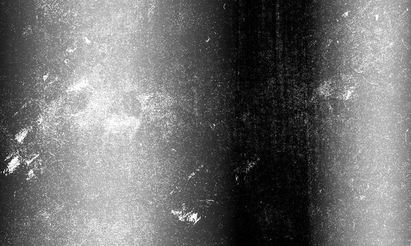 Monochrome distressed texture background with heavy grain, scratches, and abstract black and white grunge pattern Background