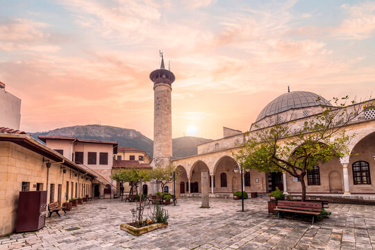 The Habib-i Neccar Mosque view in Antakya City of Turkey