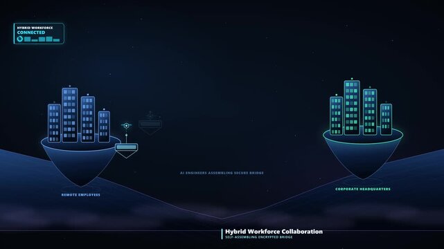 AI Engineers Constructing a Modular Encrypted Bridge for Remote Employees