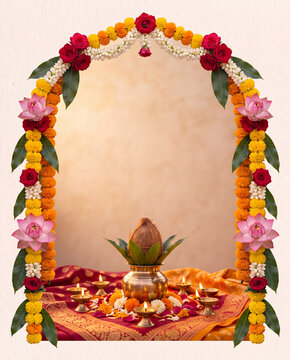 Invitation of Bhoomi Pooja, House Warming 