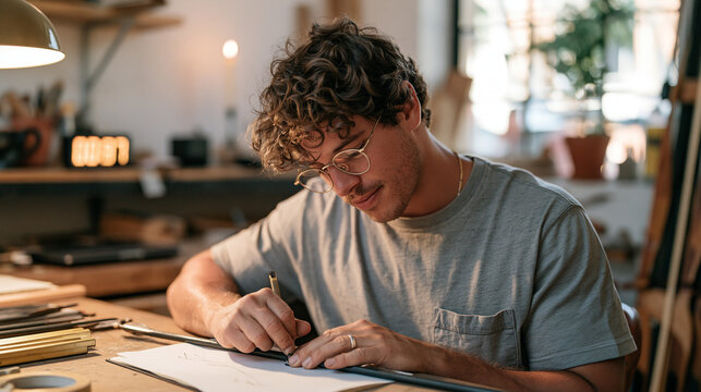 A fletcher carefully corrects a misaligned arrow shaft in warm indoor candlelight, a countdown timer glowing on a workbench shelf, the temptation bundling principle at play in a