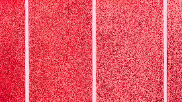 Red textured wall with vertical white lines background for banners