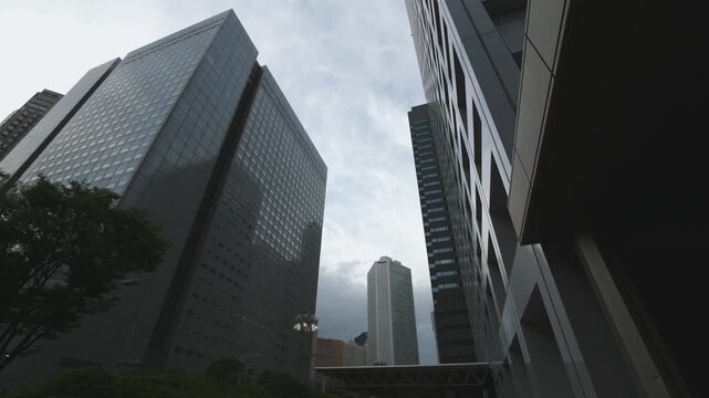 Shinjuku Sumitomo Building and other buildings in Tokyo Japan