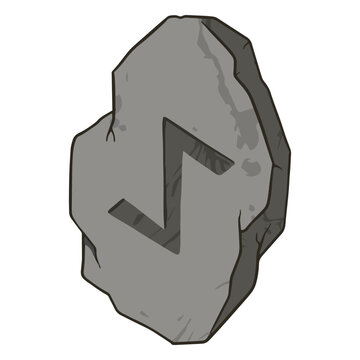 Runes illustration eiwaz