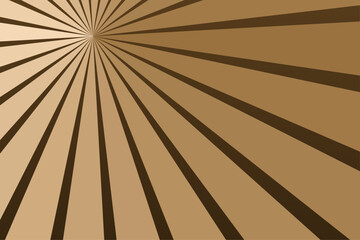 Obraz premium Abstract gold and bronze sunray background. Bright starburst rays with gentle shine and soft light. Modern design for branding, banner and digital design.