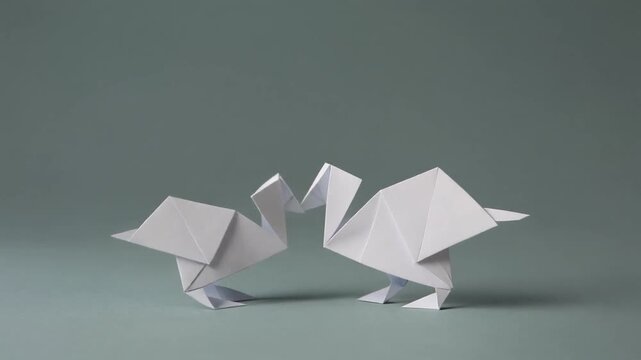 A Display of Paper Art and Creative Folding