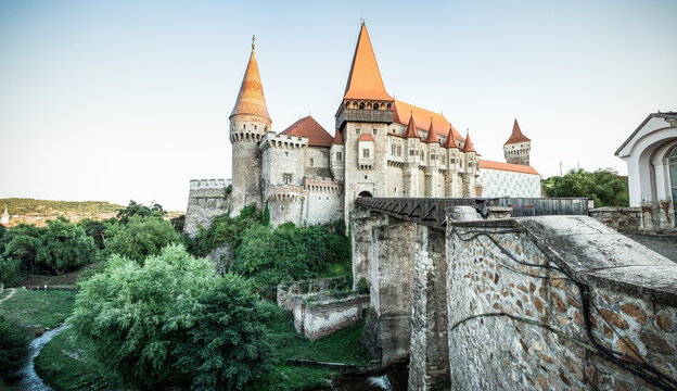 corvin castle in Hunedoara  Romania