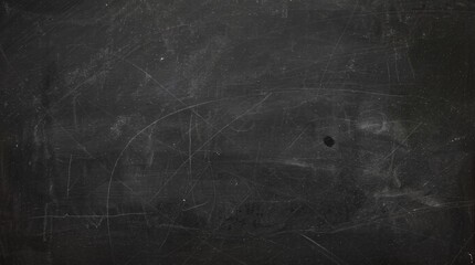 Dark Slate Chalkboard Surface with Scratches Background © Md Limon islam