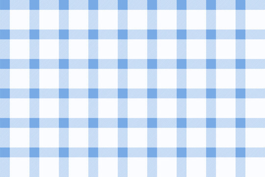 Vichy Background In Baby Blue And White. Gingham Seamless Pattern.