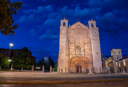 Church of San Pablo in Valladolid, Spain. Former Dominican convent.
