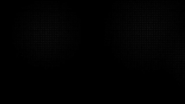 Retro digital dot grid on a black background featuring scattered points, Retro Digital Dot Grid on Black Background 4K Video