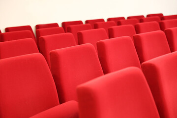 Obraz premium red seats
