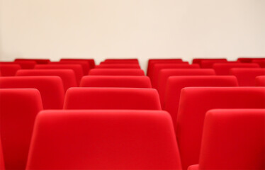 Fototapeta premium red seats