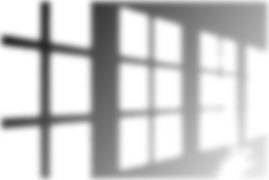 Window Frame Shadow Perspective Overlay Light Effect