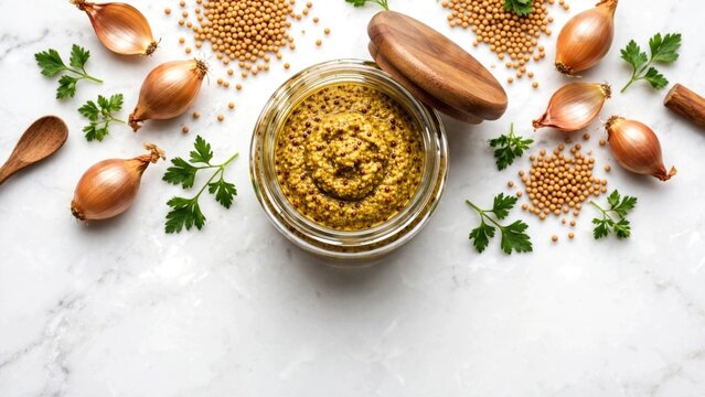 Vibrant Mix of Indian Spices and Seasoning Ingredients