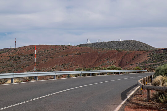 Observatorio del Teide, Teide-Observatorium,  Teneriffa