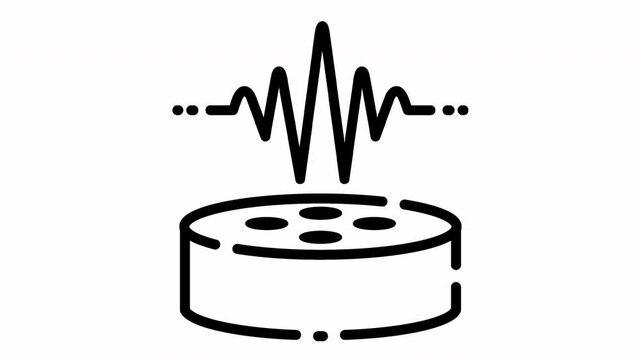 Voice user interface video animation motion